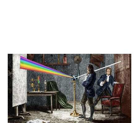 Teoría óptica de Newton